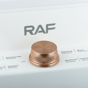 Raf 1200 W Plastik 12 lt Hazneli Çok Amaçlı Buharlı Pişirici Beyaz