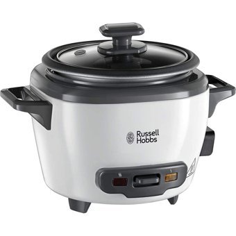 Russell Hobbs 27020-56 200 W Paslanmaz Çelik 0.4 lt Hazneli Zamanlayıcılı Buharlı Pişirici Beyaz