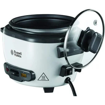 Russell Hobbs 27020-56 200 W Paslanmaz Çelik 0.4 lt Hazneli Zamanlayıcılı Buharlı Pişirici Beyaz