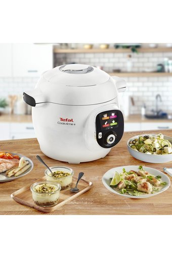 Tefal Cy851130 1600 W Plastik 6 lt Hazneli Dokunmatik Zamanlayıcılı Çok Amaçlı Buharlı Pişirici Beyaz