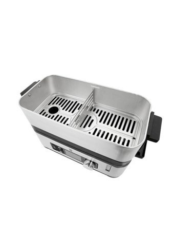 Wmf Kitchen Minis 900 W Paslanmaz Çelik 2 Kademeli 4.3 lt Hazneli Zamanlayıcılı Buharlı Pişirici Gri