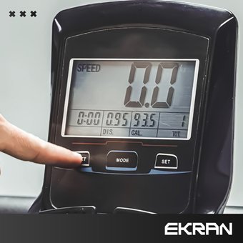 Rebuwo Runner 6 Program 180 Kg Kapasiteli Katlanabilir Koşu Bandı Siyah