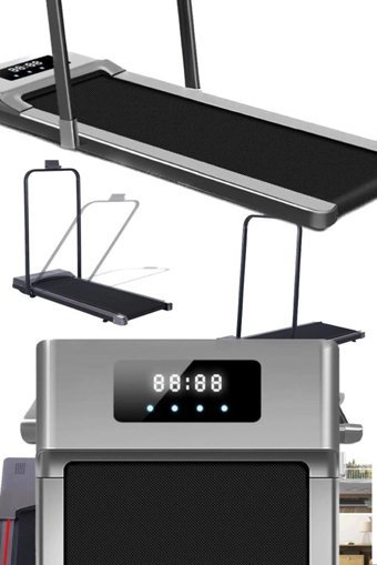 Utelips TS8B 150 Kg Kapasiteli Katlanabilir Koşu Bandı Gri