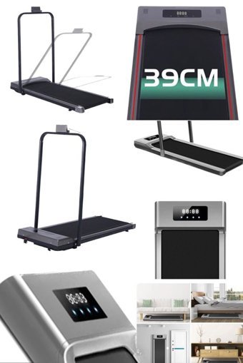 Utelips TS8B 150 Kg Kapasiteli Katlanabilir Koşu Bandı Gri