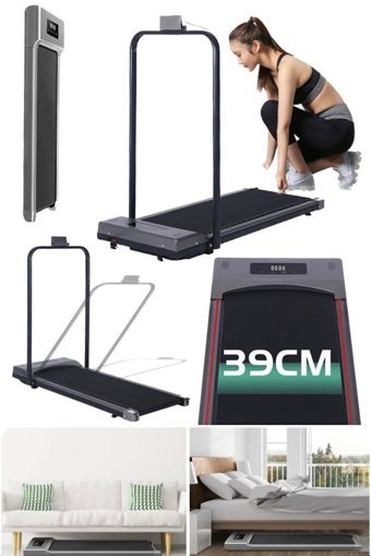Utelips TS8B 150 Kg Kapasiteli Katlanabilir Koşu Bandı Gri