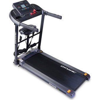 Dynamic Mile 100 Kg Kapasiteli Motorlu Katlanabilir Koşu Bandı Gri Siyah
