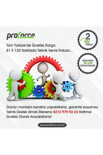 Proforce F01 Motorsuz Katlanabilir Koşu Bandı Siyah