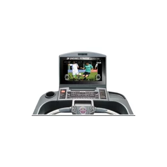 Diesel Fitness T22 17 Programlı 120 Kg Kapasiteli Elektrikli Katlanabilir Koşu Bandı Gri