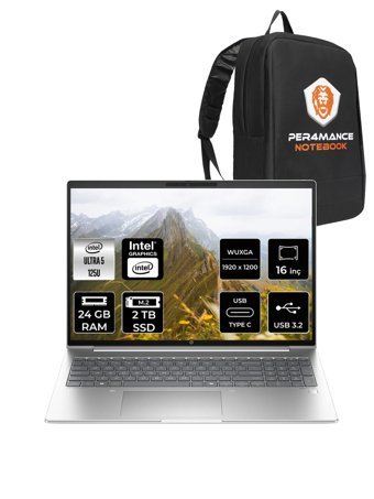 HP ProBook 460 G11 İntel Core Ultra 5 125U 24GB 2TB SSD 16'' WUXGA FDOS 9Y7S7ET & PER4 ÇANTA