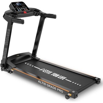 Altis Grade Pro 12 Programlı 120 Kg Kapasiteli Katlanabilir Koşu Bandı Siyah