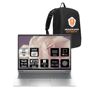 HP EliteBook 660 G11 Ultra 7 155U 16GB DDR5 256GB SSD 16" WUXGA W11P Dizüstü Bilgisayar & ÇANTA