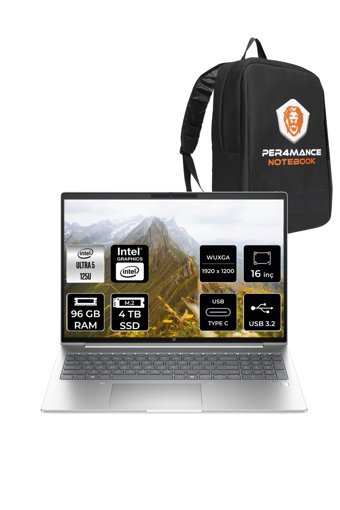 HP ProBook 460 G11 İntel Core Ultra 5 125U 96GB 4TB SSD 16'' WUXGA FDOS 9Y7S7ET & PER4 ÇANTA