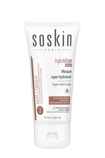 Soskın Super Moist Mask Nemlendiricili Krem Yüz Maskesi 75 ml