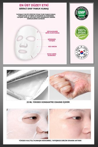 Ricocell Aloe Vera Özü Aloe Veralı Nemlendiricili Kağıt Yüz Maskesi 23 ml
