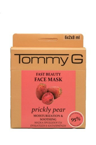 Tommy G Fast Beauty F.Mask Prıckly Pear Tg Box - Nemlendiricili Soyulabilir Krem Yüz Maskesi