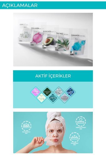 Tenzero Aydınlatıcı Etkili Nemlendirici Ve Dengeleyici Seramid Şeffaf Pamuk Nemlendiricili Soyulabilir Kağıt Yüz Maskesi 10 Adet