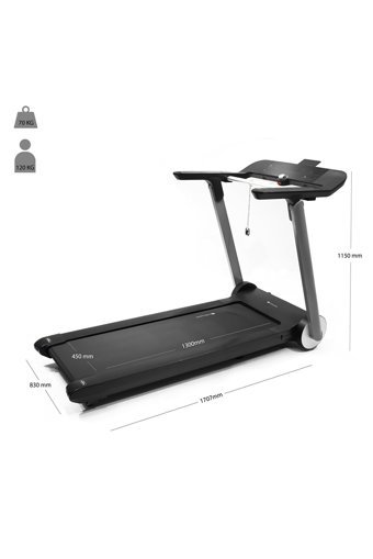 Rebuwo RZ-20 160 Kg Kapasiteli Katlanabilir Koşu Bandı Siyah