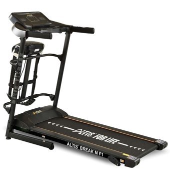 Altis Break M F1 12 Programlı 120 Kg Kapasiteli Motorlu Katlanabilir Koşu Bandı Gri Siyah