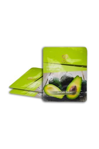 Ebru Avokado Yağlı Nemlendiricili Kağıt Yüz Maskesi 3x25 ml