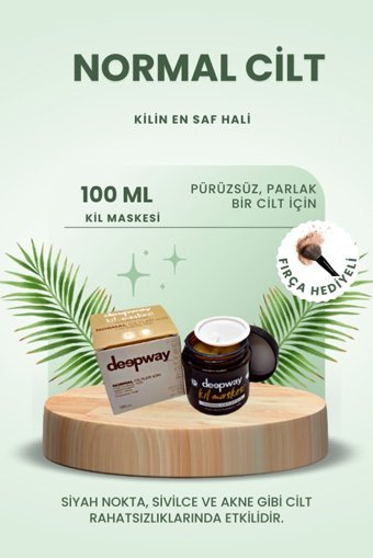 Deep Way Killi Nemlendiricili Krem Yüz Maskesi 100 ml