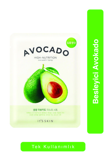 It'S Skin The Fresh Avocado Kağıt Yüz Maskesi