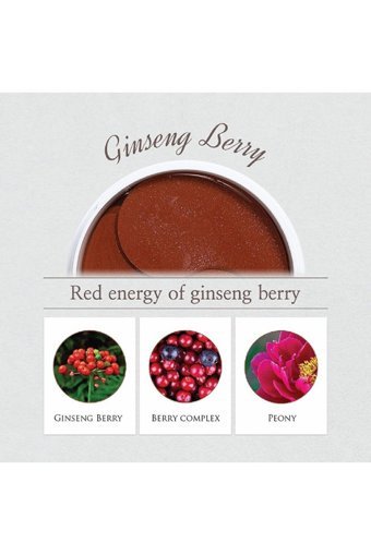 Aily Cosmetics Gınseng Berry Eye Nemlendiricili Kağıt Yüz Maskesi 60x1.4 gr