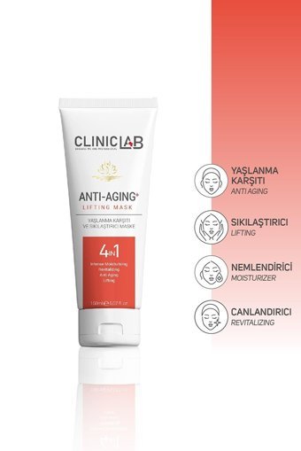 Cliniclab Anti Aging Nemlendiricili Jel Yüz Maskesi 150 ml