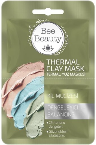 Bee Beauty Termal Killi Jel Yüz Maskesi 2x5 ml