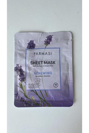 Farmasi Lavanta Papatya Nar Nemlendiricili Kağıt Yüz Maskesi