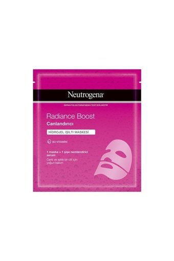 Neutrogena Radiance Boost Nemlendiricili Soyulabilir Jel Yüz Maskesi