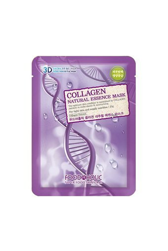 Foodaholıc Kolajen Aloe Veralı Nemlendiricili Kağıt Yüz Maskesi