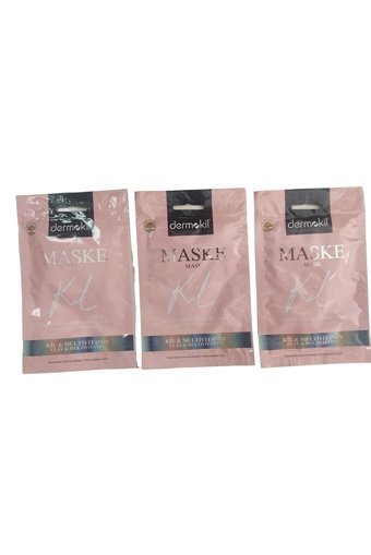 Dermokil Killi Soyulabilir Kağıt Yüz Maskesi 3x15 ml