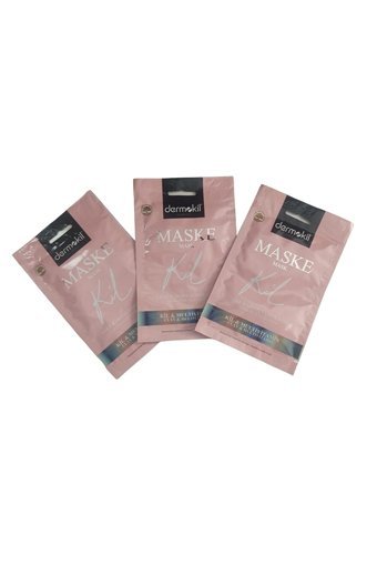 Dermokil Killi Soyulabilir Kağıt Yüz Maskesi 3x15 ml