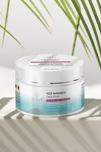 Vully Nıacınamıde Ve Panthenol Nemlendiricili Krem Yüz Maskesi 150 ml