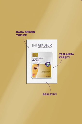 Skin Republic Gold Hydrogel Jel Yüz Maskesi
