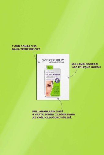 Skin Republic Kağıt Yüz Maskesi