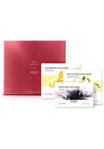 Kiko Joyful Holiday Happy Nemlendiricili Kağıt Yüz Maskesi