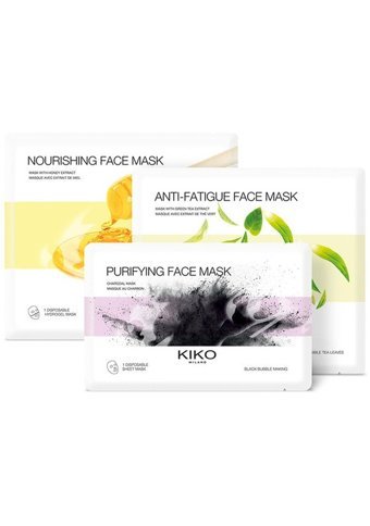 Kiko Joyful Holiday Happy Nemlendiricili Kağıt Yüz Maskesi