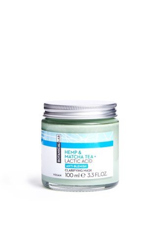 Botanical Lab Kenevir Maça Çayı Laktik Asit İçeren Arındırıcı Aloe Veralı Krem Yüz Maskesi 100 ml
