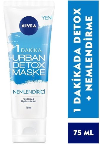 Nivea Urban Detox Nemlendiricili Jel Yüz Maskesi 75 ml