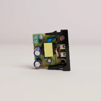 Westlec Çerçevesiz USB Girişli Sıva Altı Akıllı İkili Priz Siyah