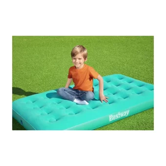 Bestway 67918 Kamp Tek Kişilik Şişme Yatak Yeşil