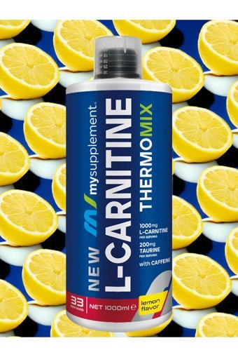 Mysupplement Thermomix Limon Aromalı L-Karnitin 1000 ml Sıvı