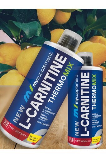 Mysupplement Thermomix Limon Aromalı L-Karnitin 1000 ml Sıvı