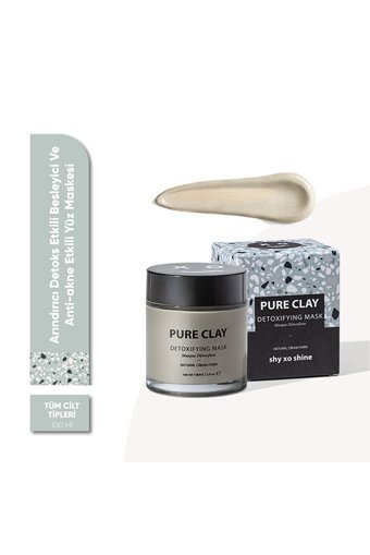 Shy Xo Shine Pure Clay Killi Krem Yüz Maskesi 100 ml