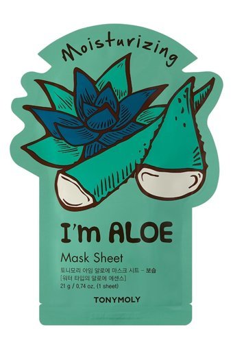 Tonymoly I'M Aloe Aloe Veralı Nemlendiricili Kağıt Yüz Maskesi