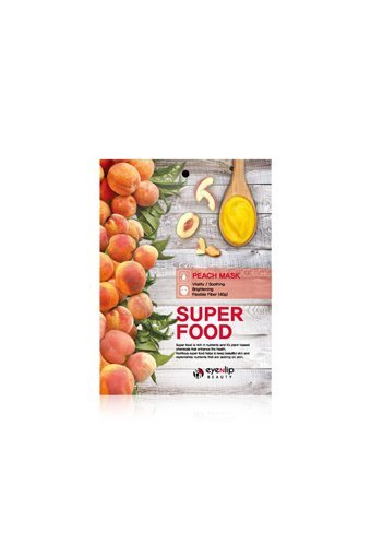 Eyenlip Beauty Super Food Şeftali Özlü Nemlendiricili Kağıt Yüz Maskesi
