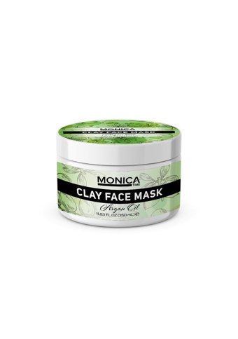 Monicatime Argan Yağlı Killi Nemlendiricili Soyulabilir Jel Yüz Maskesi 350 ml