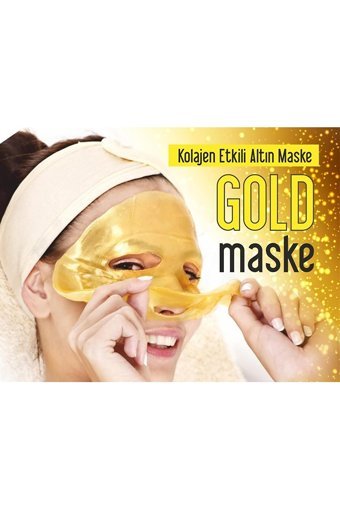 Adım Beauty Gold Bio Aloe Veralı Nemlendiricili Kağıt Yüz Maskesi 5 Adet