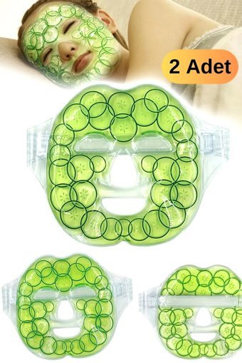 Utelips Migren Ve Yüz Kas Ağrısı Giderici Jel Yüz Maskesi 2 Adet